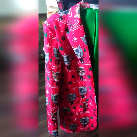 Christmas Blazer/Jacket Holiday Time Sports Jacket. 42-44 L Closet - Picture 9 of 11